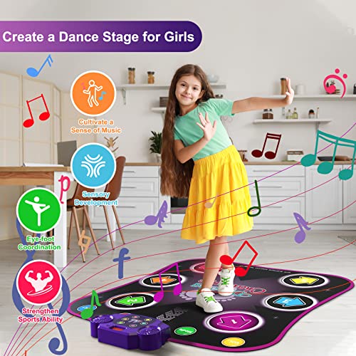 Electronic Dance Floor Mat for Kids, Wireless Bluetooth