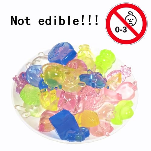 48 Pack Crystal Mochi Squishy Toys Set