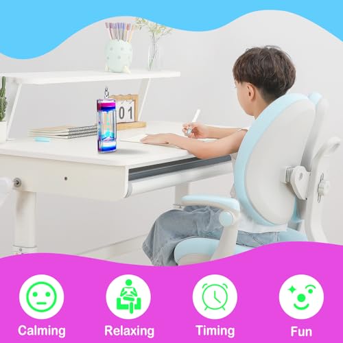 Liquid Motion Bubbler Keychains - Fidget Sensory Set