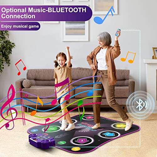 Electronic Dance Floor Mat for Kids, Wireless Bluetooth