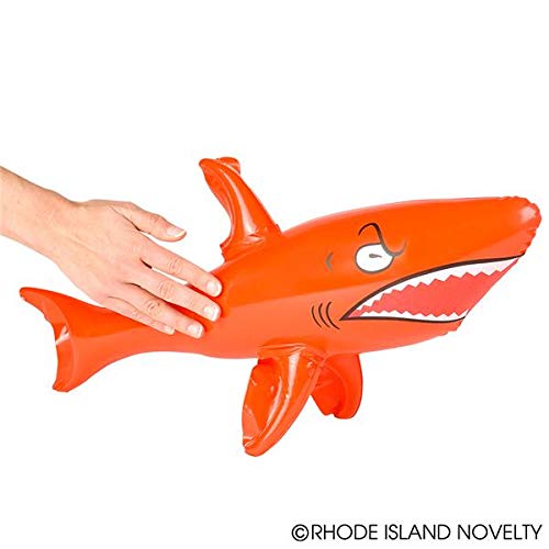 Set of 6 Inflatable 24-Inch Sharks