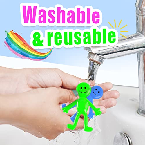 Smiley Face Bendable Figures - 60PCS Stretchy Fun