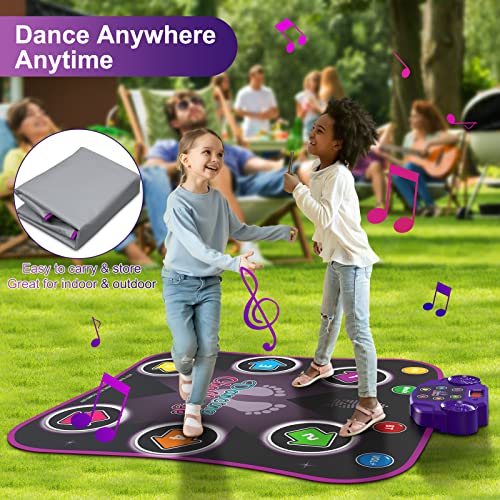 Electronic Dance Floor Mat for Kids, Wireless Bluetooth