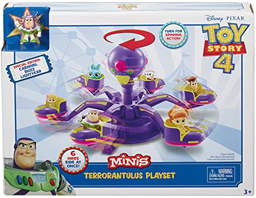 Toy Story 4 Mini Terrorantulus Playset with Buzz Figure