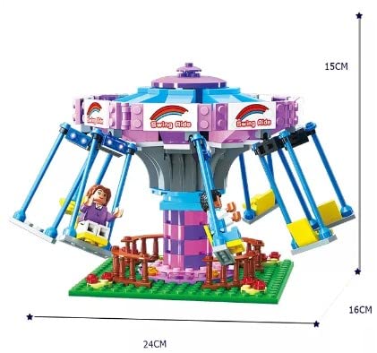 General Jim's City Amusement Park Building Block Set