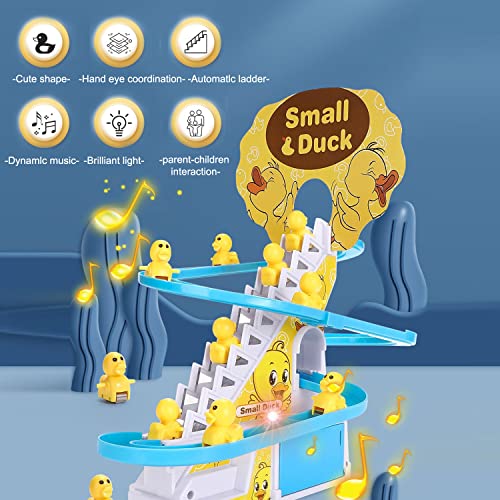 Electric Duck Roller Coaster Toy with Lights & Music