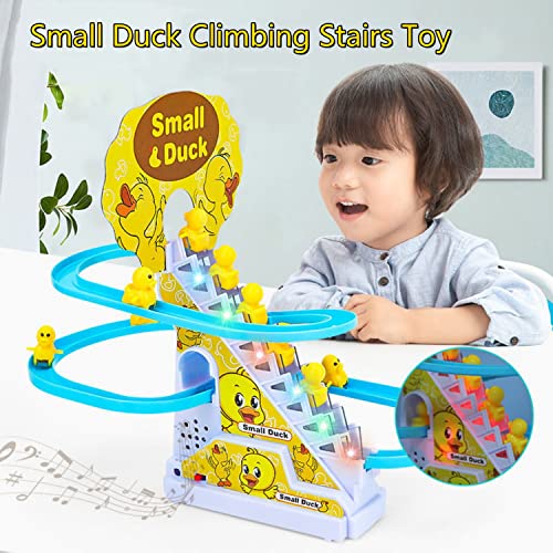 Electric Duck Roller Coaster Toy with Lights & Music
