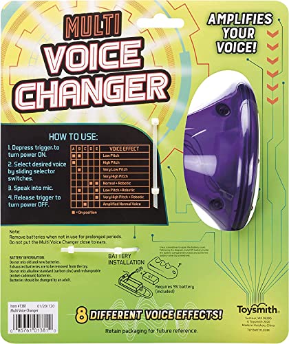 Toysmith Multi Voice Changer with 8 Effects