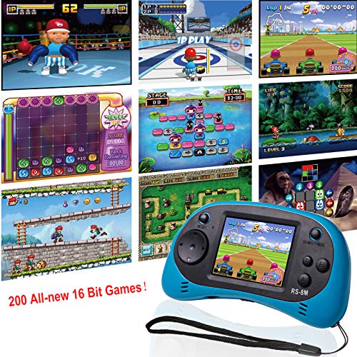 Handheld Mini Video Game Player with 200 Games