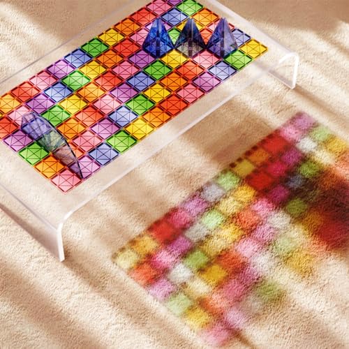 Magnetic Building Tiles for Kids Ages 3-7