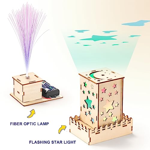 5-in-1 STEM Wood Building Kits for Kids