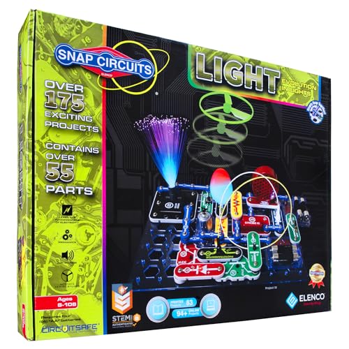 Snap Circuits LIGHT STEM Electronics Exploration Kit