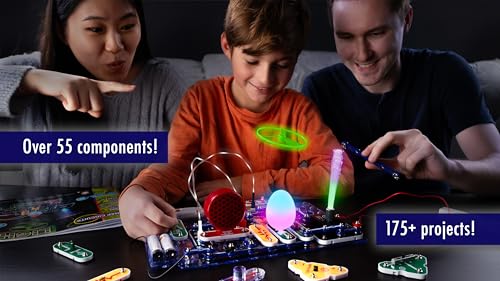 Snap Circuits LIGHT STEM Electronics Exploration Kit