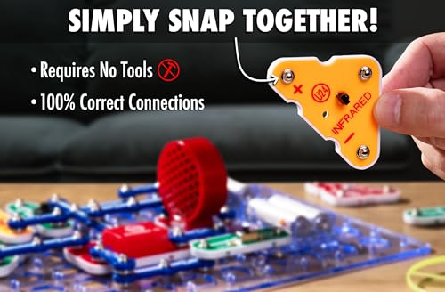 Snap Circuits LIGHT STEM Electronics Exploration Kit