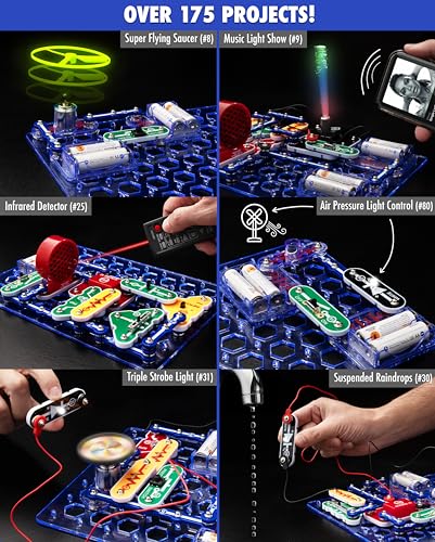 Snap Circuits LIGHT STEM Electronics Exploration Kit