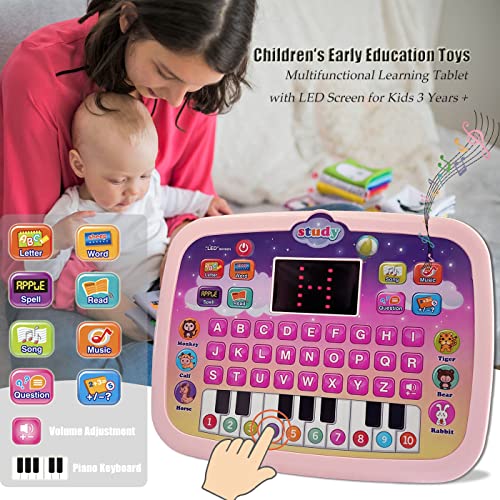 Interactive Learning Tablet for Toddlers Ages 3-6
