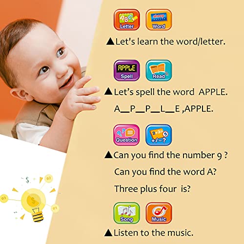 Interactive Learning Tablet for Toddlers Ages 3-6