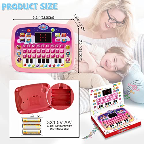 Interactive Learning Tablet for Toddlers Ages 3-6