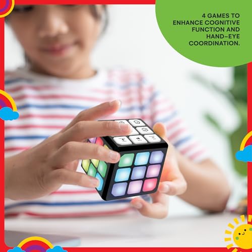 Flashing Cube Electronic Memory Game for Kids