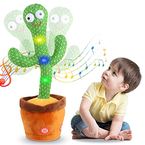 Dancing Talking Cactus Plush Toy for Kids
