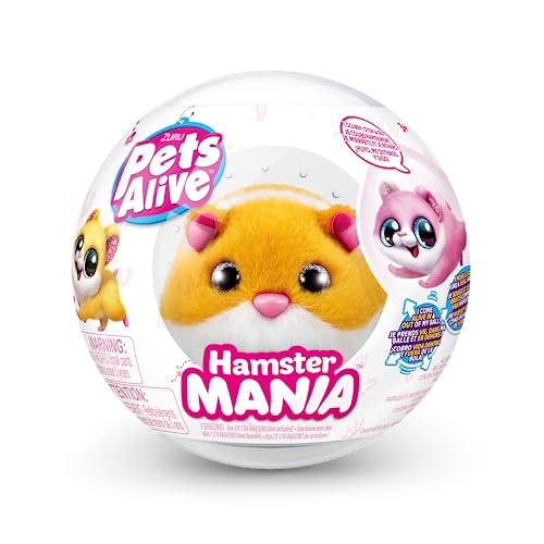 ZURU Pets Alive Hamstermania Interactive Hamster Toy