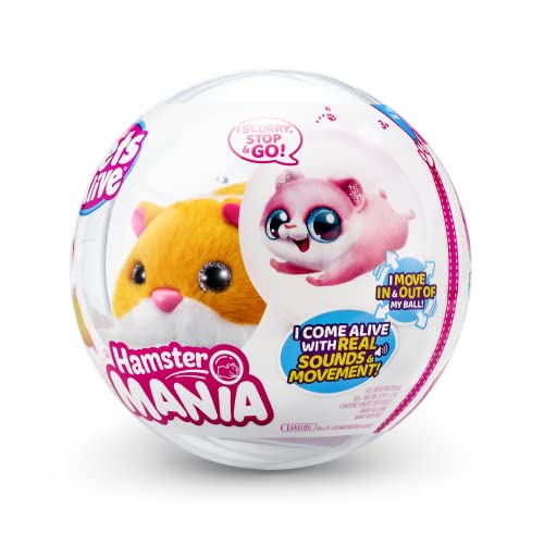 ZURU Pets Alive Hamstermania Interactive Hamster Toy