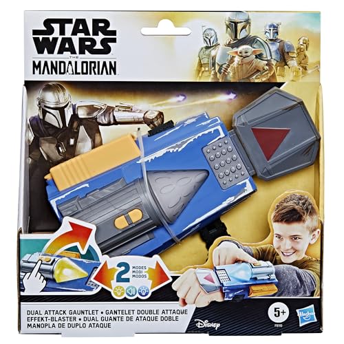 Mandalorian Dual Attack Gauntlet with Lights & Sounds