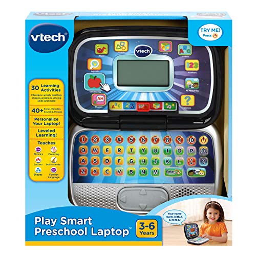 VTech Play Smart Preschool Laptop - Black