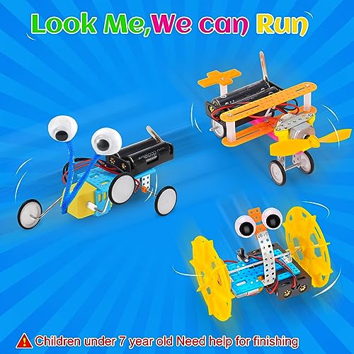 STEM Robotics Kit for Kids - 6 Fun Projects
