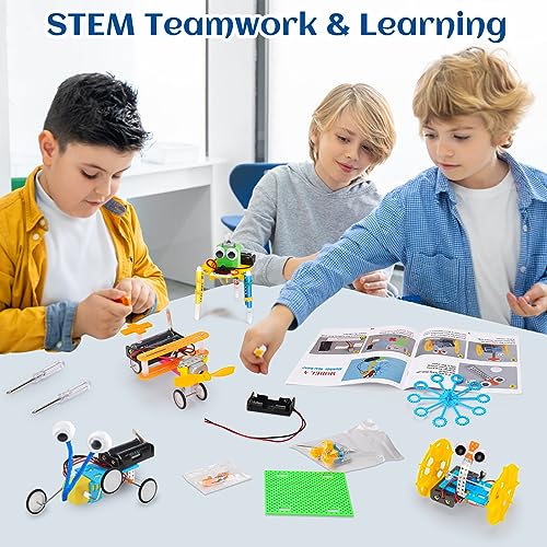 STEM Robotics Kit for Kids - 6 Fun Projects