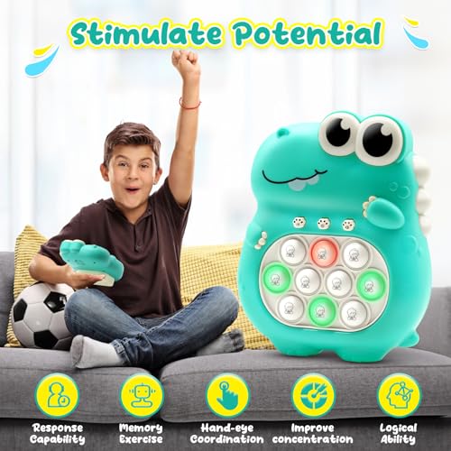 Light-Up Fast Push Pop Fidget Game for Kids