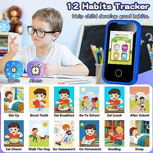 Kids Learning Smartphone for Ages 3-10 - Blue