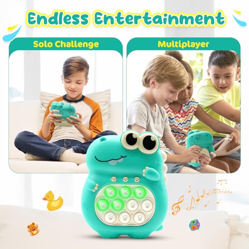 Light-Up Fast Push Pop Fidget Game for Kids