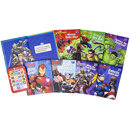 Marvel Super Heroes Me Reader with 8 Book Library