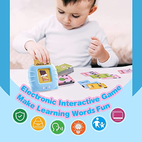 Interactive Talking Flash Cards for Kids - 112 Cards