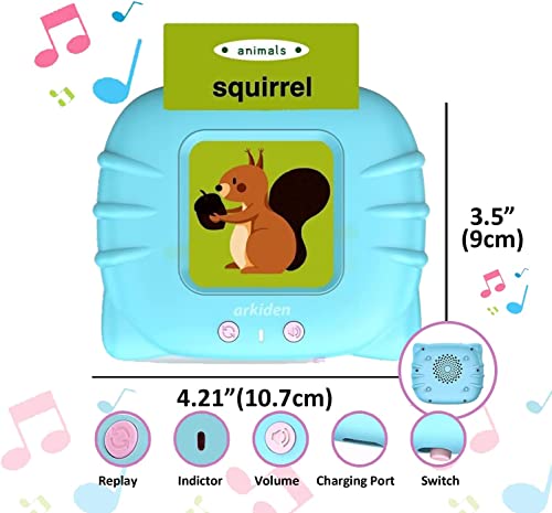 Interactive Talking Flash Cards for Kids - 112 Cards