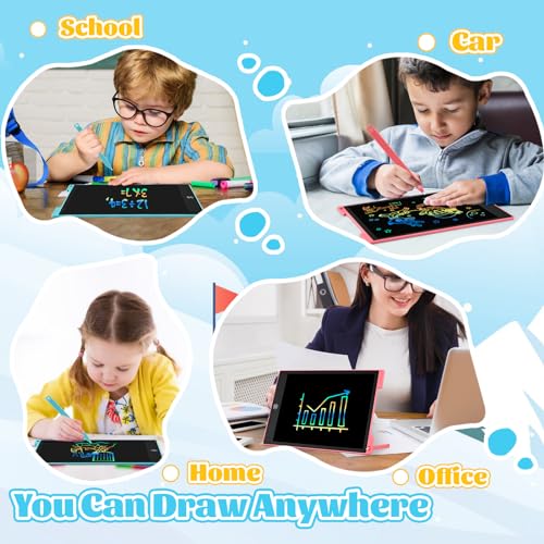 EooCoo 2-Pack LCD Drawing Tablets for Kids