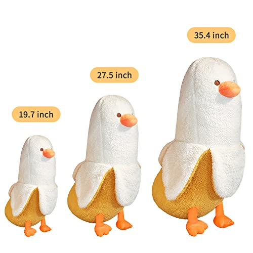 Cute Peach Cat Banana Duck Plush Toy 19.7