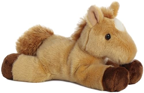 Aurora Mini Flopsie Prancer Stuffed Animal - Brown