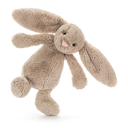 Bashful Beige Bunny Medium Stuffed Animal Toy