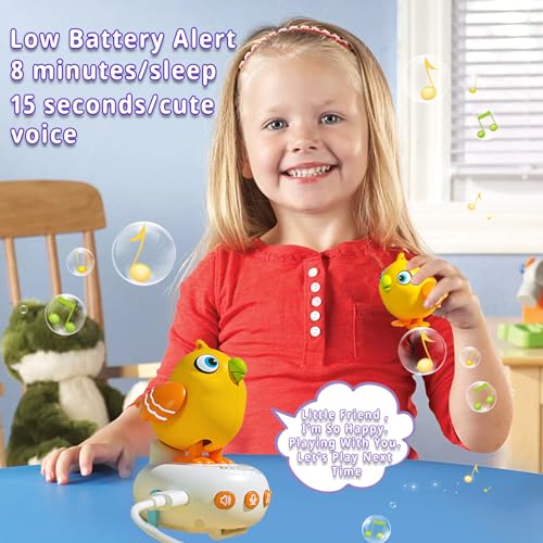 QOGELY Talking Bird Toddler Toy, Interactive Musical Pet