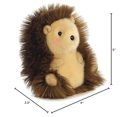 Aurora® Round Rolly Pet™ Merry Hedgehog Plush Toy