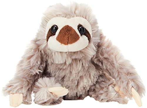 Wild Republic Pocketkins Sloth Plush Toy, 5 Inches