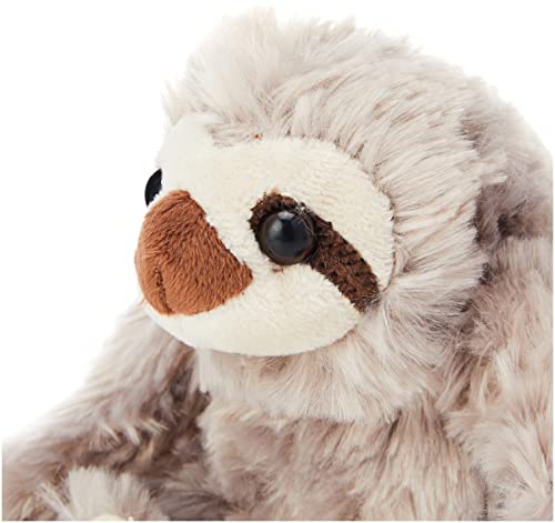 Wild Republic Pocketkins Sloth Plush Toy, 5 Inches