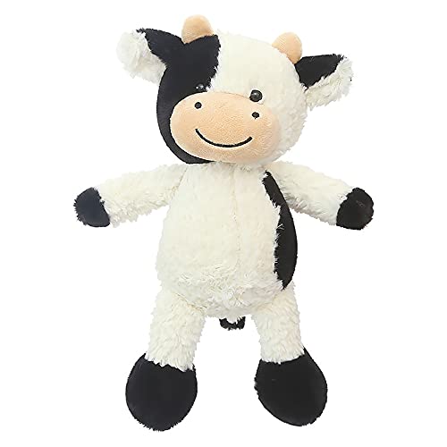 Cuddly 11.8" Cow Plush Stuffed Animal Toy