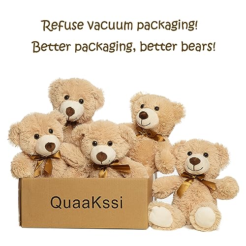 Bulk Teddy Bear Stuffed Animals - 5 Pack