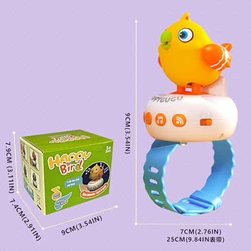 QOGELY Talking Bird Toddler Toy, Interactive Musical Pet