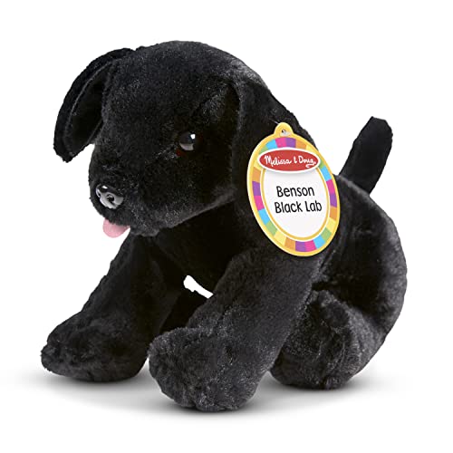 Melissa & Doug Extra Large Black Lab Plush Toy