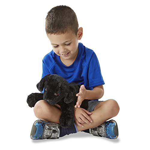 Melissa & Doug Extra Large Black Lab Plush Toy