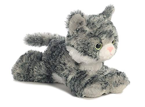 Mini Flopsie™ Lily™ Gray Stuffed Animal - 8 Inches